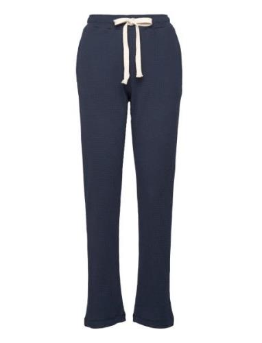 Barbara Pants Gots Bottoms Sweatpants Navy Basic Apparel