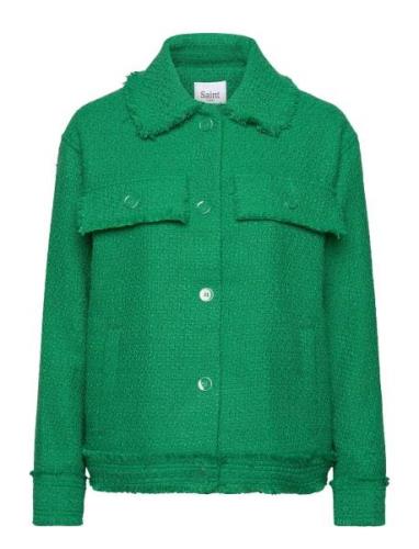 Birdiesz Jacket Outerwear Jackets Light-summer Jacket Green Saint Trop...