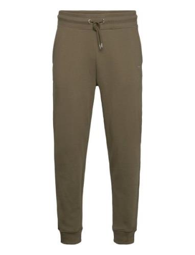 Reg Shield Sweatpants Bottoms Sweatpants Green GANT