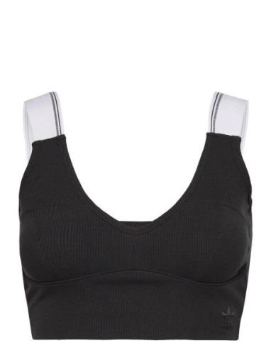 Cs Bra Top Sport Crop Tops Sleeveless Crop Tops Black Adidas Originals