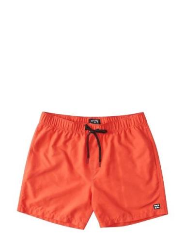 All Day Lb Sport Swimshorts Red Billabong