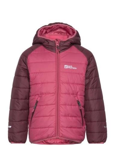 Zenon Jacket K Sport Jackets & Coats Puffer & Padded Pink Jack Wolfski...