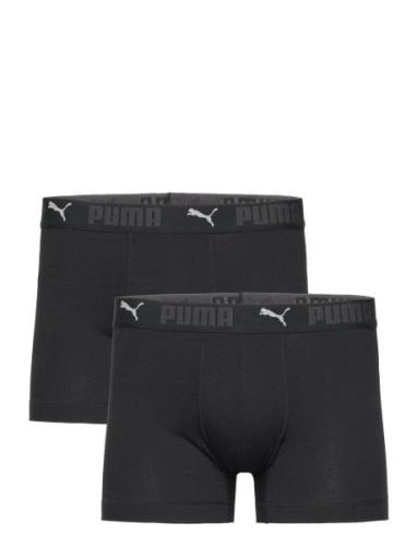 Puma Sport Cotton Boxer 2P Sport Boxers Black PUMA