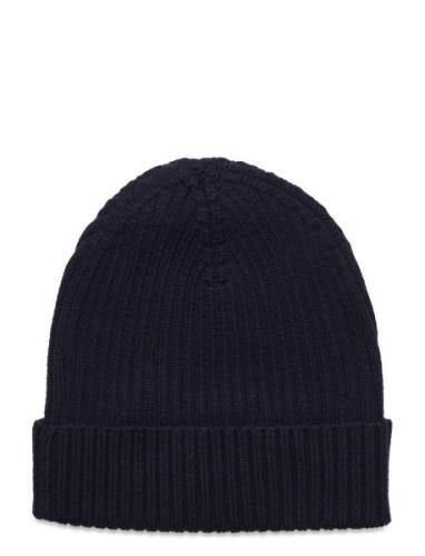 Rib Beanie Accessories Headwear Hats Beanie Navy FUB