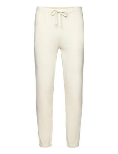 Loopback Fleece Sweatpant Bottoms Sweatpants Cream Polo Ralph Lauren