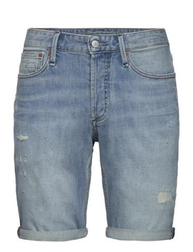 Razor Short Bottoms Shorts Denim Blue Denham