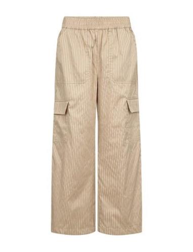 Sc-Dilys Bottoms Trousers Cargo Pants Beige Soyaconcept