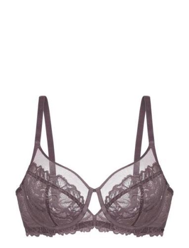 Briella Wired_Bra Lingerie Bras & Tops Full Cup Bras Purple Dorina