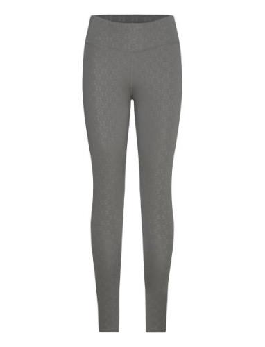 Leggings Bottoms Running-training Tights Grey Sofie Schnoor