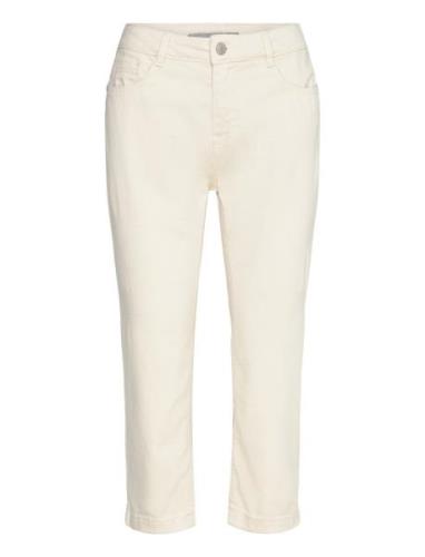 Frluxe Elli Ca 1 Bottoms Jeans Slim Cream Fransa