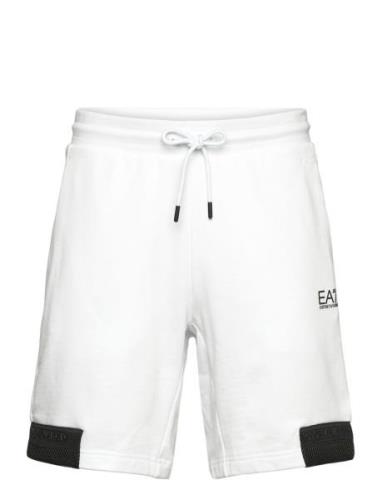 Shorts Bottoms Shorts Sweat Shorts White EA7