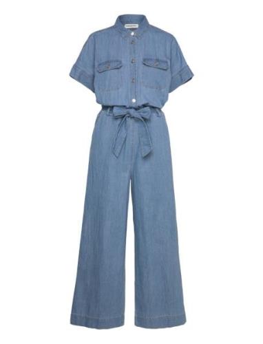 Mathildell Jumpsuit Bottoms Jumpsuits Blue Lollys Laundry