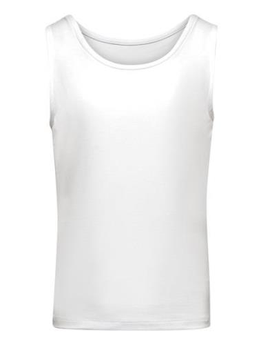 Nlfdinci Sl Short Tank Top Tops T-shirts Sleeveless White LMTD