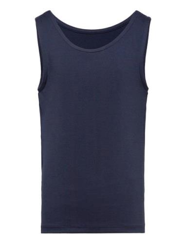 Nlfdinci Sl Short Tank Top Tops T-shirts Sleeveless Navy LMTD