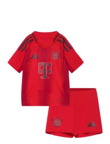 Fc Bayern Munich H Mini Sets Sets With Short-sleeved T-shirt Red Adida...