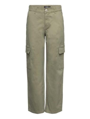 Nlntalse Twi Straight Cargo Pant Noos Bottoms Khaki Green LMTD