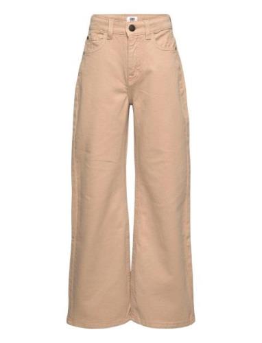 Jade Wide Bottoms Jeans Wide Jeans Beige TUMBLE 'N DRY