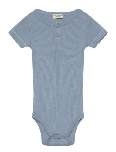 Body Ss Bodies Short-sleeved Blue MarMar Copenhagen