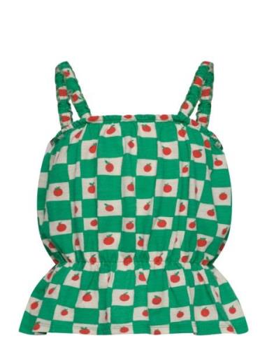 Tomato All Over Tank Top Tops T-shirts Sleeveless Green Bobo Choses