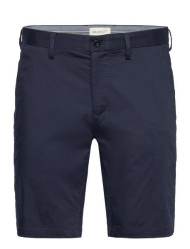 Slim Sports Shorts Bottoms Shorts Casual Blue GANT