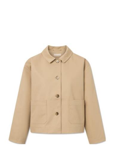 Felina Jacket Outerwear Jackets Light-summer Jacket Beige STUDIO FEDER