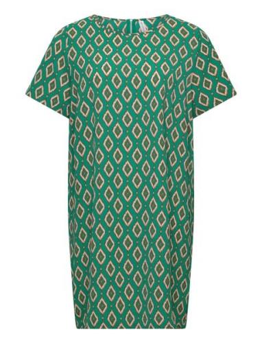 Carlux Life Ss Tunic Dress Tops Tunics Green ONLY Carmakoma