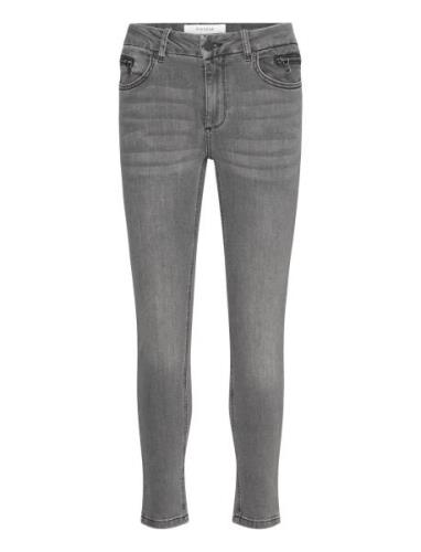 Pd-Naomi Jeans Wash Awesome Grey Bottoms Jeans Slim Grey Pieszak