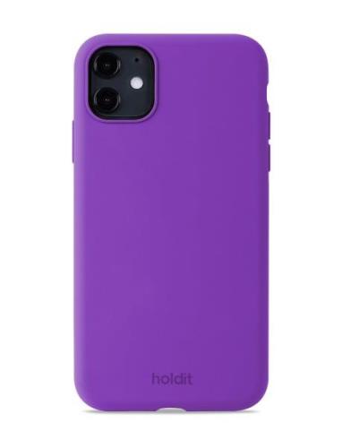 Silic Case Iph 11/Xr Mobiltilbehør-covers Ph Cases Purple Holdit