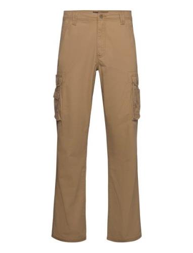 Wyoming Cargo Long Bottoms Trousers Cargo Pants Brown Lee Jeans