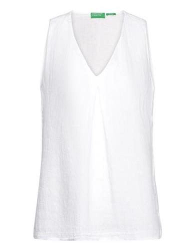 Blouse Tops Blouses Sleeveless White United Colors Of Benetton