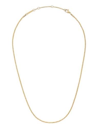 Elan Twisted Chain Necklace Short G Accessories Jewellery Necklaces Ch...