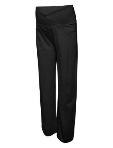 Mlselma Jrs Pant 2F Bottoms Trousers Joggers Black Mamalicious