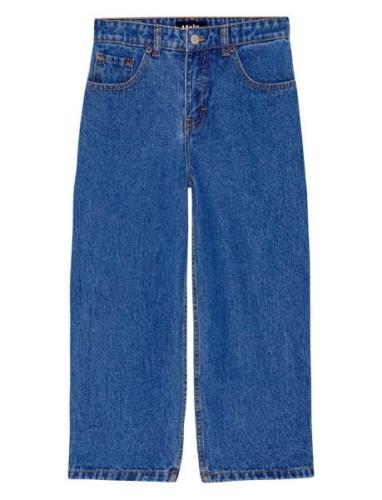 Aiden Bottoms Jeans Regular Jeans Blue Molo