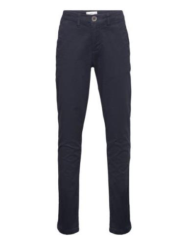 Cotton Chinos Bottoms Chinos Navy Mango