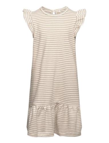 Dress Ns Striped Rib Dresses & Skirts Dresses Casual Dresses Sleeveles...