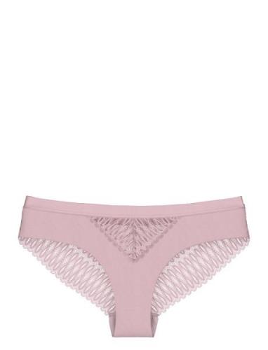 Aura Spotlight T Brazilian Lingerie Panties Brazilian Panties Pink Tri...