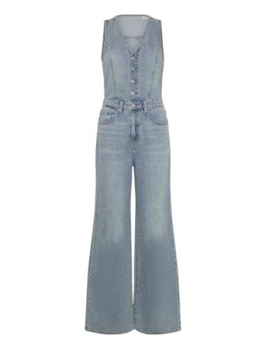 Dnm Vest Widelg Jumpsuit Dive Deep Bottoms Jumpsuits Blue LEVI´S Women