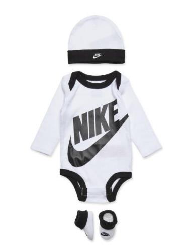 Nike Futura Bodysuit Box Set Langermet Bodysuit White Nike