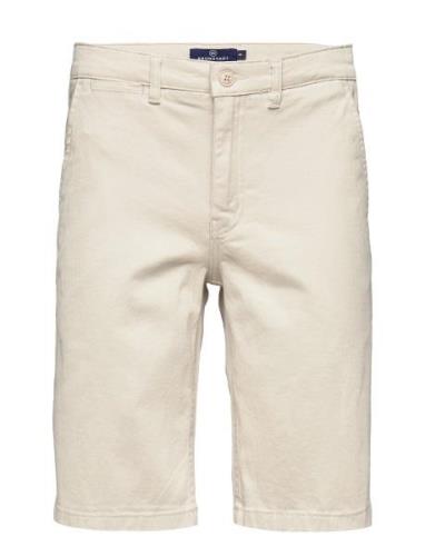 Jonas Twill Shorts Bottoms Shorts Chinos Shorts Beige Kronstadt