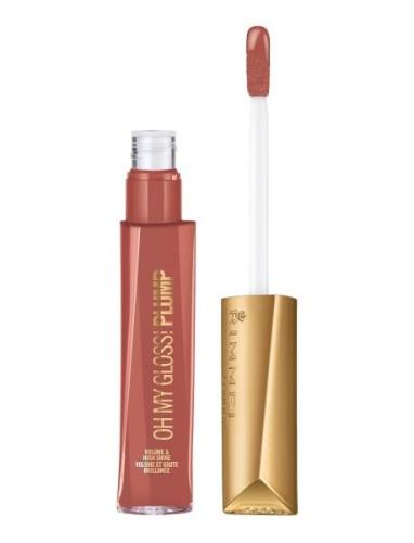 Oh My Gloss Plump 759 Spiced Nude Lipgloss Sminke Nude Rimmel