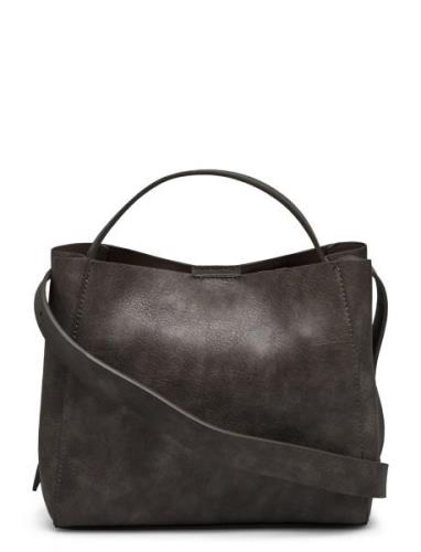 Pu Midi Bag Bags Crossbody Bags Brown Gina Tricot