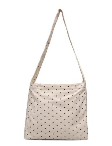 Dotted Cross Body Bag Shopper Veske Cream Moshi Moshi Mind