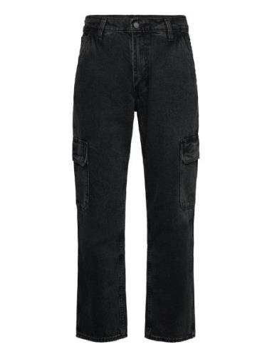 568 Loose Strt Cargo Darkly Wa Bottoms Jeans Relaxed Black LEVI´S Men