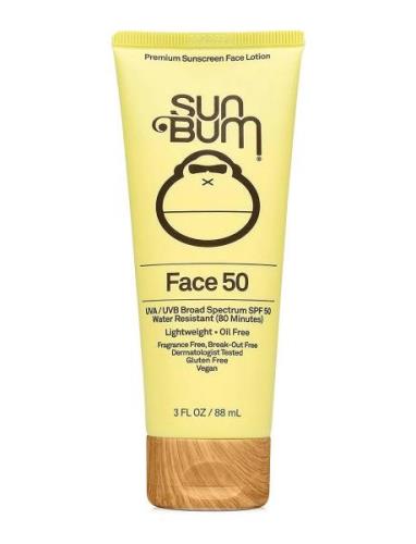 Sun Bum Original Face 50 Sunscreen Lotion Solkrem Ansikt Nude Sun Bum