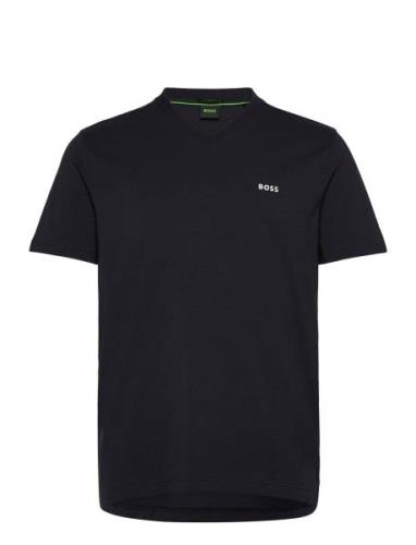 Tee V Sport T-shirts Short-sleeved Navy BOSS