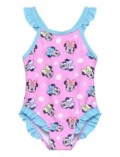 Swimwear Badedrakt Badetøy Multi/patterned Minnie Mouse