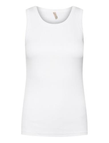 Sc-Mignon Tops T-shirts & Tops Sleeveless White Soyaconcept