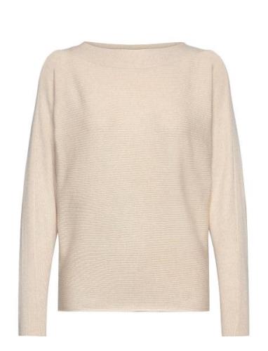 Sc-Dollie Tops Knitwear Jumpers Cream Soyaconcept