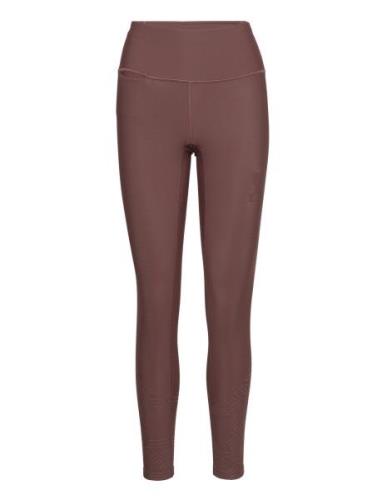 Flash Warm Tights Sport Running-training Tights Brown Johaug