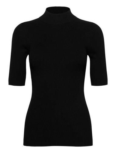 Nubia Ss Pullover Tops Knitwear Jumpers Black Nümph